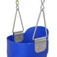 thumbnail image 6 of SalonMore High Bucket Toddler Swing Safty Tree Swing Infant Swing Set Acccessoris,Blue, 6 of 7