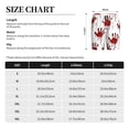 thumbnail image 5 of Fotbe Bloody Hand 1 Pajama Shorts for Men, Men's Pajama Bottoms, Sleepwear,Short Pajama Pants-4X-Large, 5 of 9