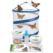 Butterfly Kit Shipped with Free Certificate to redeem for 5 LIVE Caterpillars,12" Pop up Cage and Supplies