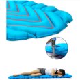 thumbnail image 4 of Colchoneta para acampar, colchoneta inflable para acampar, colchoneta para dormir de 1.97 ", colchón de aire resistente al agua duradero, alfombrilla - Azul Sunnimix Almohadilla para dormir, 4 of 8