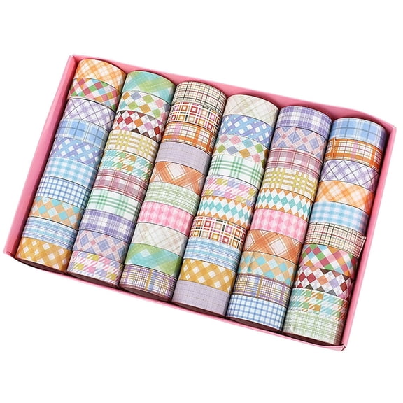 Youersen Washi Tape Set, Colorful Tapes for Scrapbooking, Arts, Crafts, DIY Projects, and Gift, 60 Rolls