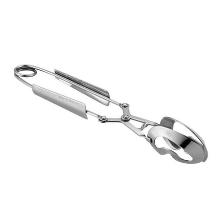 

Stainless Steel Hollow Head Anti-scald Seafood Clip Snail Tong Kitchen Serving Utensil Tableware for Crab Oyster