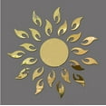 thumbnail image 5 of Acrylic 3D Sunflower Fire Mirror Effect Wall Sticker Decal Room Modern Decor, 5 of 5