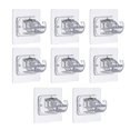 thumbnail image 1 of 8PCS Self Adhesive Curtain Rod Bracket No Drill Curtain Rods Brackets, 1 of 8