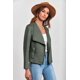 thumbnail image 3 of Saco PRETTYGARDEN 2025 de Ante Sintético Verde Claro Corto XL, 3 of 9
