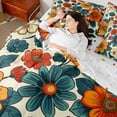 thumbnail image 4 of Castle Fairy Female Men Vintage Flower Bedding Comforter Set,Exotic Style Full Bedding Set, 4 of 8