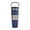 Dark Blue, variant on Lipstore 30oz Travel Tumbler Cup with Handle Leakproof for Women Men Vacuum Insulated White