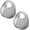 Gray, variant on 2 Pack Foldable Ear Warmers Adjustable Knitted Earmuffs with Fuzzy Fleece Lining Unisex Furry Winter Earmuffs