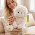 thumbnail image 4 of Brown Lamb Stuffed Animal, Lamb Plush, Cuddle Companion, Nursery Decor, 16X10 Inch Soft Plush Furry Lamb Doll Plush Fleece Hugging Plush for Sheep Lovers As Birthday Gift, Kids, 4 of 6