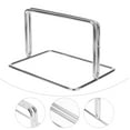thumbnail image 1 of ORDDIART 4Pcs Office Desk Screen Clamp Stainless Steel Privacy Divider Bracket, 1 of 8