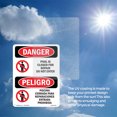 thumbnail image 6 of Pool Is Closed For Repair Do Not Enter OSHA Danger Aluminum Sign 24 Inch x 18 Inch - 10 Pack, 6 of 8