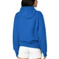 thumbnail image 2 of Women's G-III 4Her by Carl Banks Royal Kansas City Royals Flowers Graphic Pullover Hoodie, 2 of 2