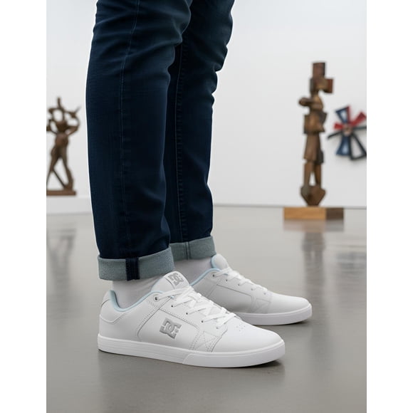 TENIS HOMBRE DC METHOD TX MX ADYS100553WWL SIMIPIEL BCO DC Shoes ADYS100553WWL