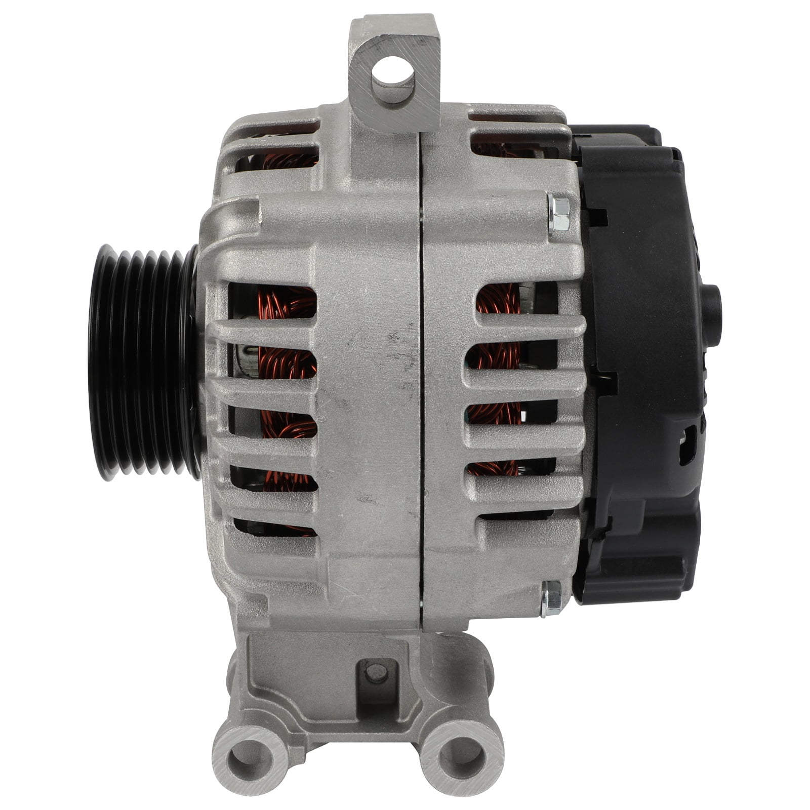 SCITOO Alternator Fit for Chevrolet Colorado 2007-2012 & for GMC Canyon 2007-2012 & for Hummer H3 2007-2010 & for Isuzu i-290 2007-2008- 12V 125Amp CW S6 Pulley Class, Replace OE# 11148