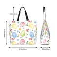 thumbnail image 5 of Naloa Easter Egg3 Tote Bag for Women Large Capacity Shoulder Bag for College Work Travel Shopping, 5 of 8