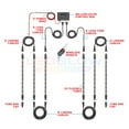 thumbnail image 3 of LEDGlow 6pc Expandable Million Color Pro SMD Interior Underdash Lighting Kit, 3 of 6