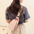 thumbnail image 1 of Bolso Riñonera de moda para mujer, correa ajustable, riñonera de cuero, bolsillo, cremallera informal, 1 of 8