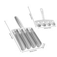 thumbnail image 2 of TEHAUX 1Jgo Para Albóndigas De Acero Inoxidable Con Superficie Antiadherente Para Cocina Rápida, 2 of 8
