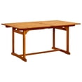 thumbnail image 6 of vidaXL 7 Piece Patio Dining Set Solid Wood Acacia, 6 of 9