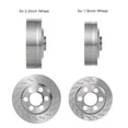thumbnail image 2 of Contrapeso Vogacara RCGOFOLLOW de Acero para 1/10 Axial FMS SCX10 D90 TRX4 TF2 CC01 Capra Plata, 2 of 6