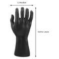 thumbnail image 2 of Houderco Black Plastic Hand Mannequin for and Glove Display Holder, 2 of 8