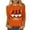 ZSD2-Christmas Gifts for Women-Orange, variant on VKOYWKM Women's Christmas Tops 3/4 Length Sleeve Christmas Tops Cute Xmas Tree Graphic Tees Loose Fit Fall T-Shirts
