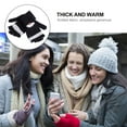 thumbnail image 5 of HONMEET Women's Convertible Mittens with Covers and Fingerless Design, Soft Cloth, One Size Fits All, 5 of 5