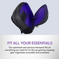 thumbnail image 3 of Alienware 18 Backpack AW7825P 28L Capacity Fabric Dirt Weather Water RFID Resistant Black, 3 of 14