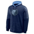 thumbnail image 2 of Men's Fanatics Navy Memphis Grizzlies Pick & Roll Defender Pullover Hoodie, 2 of 3