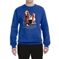 thumbnail image 2 of If It's Not a Bassett Hound Its Just a Dog Gift | Mens Dog Lover Crewneck Graphic Sweatshirt, Royal, Large, 2 of 3