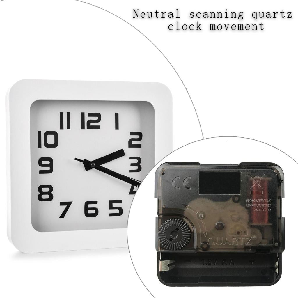 10Pcs DIY Wall Clock Quartzs Movement Battery Operated Clock Repair Replacement