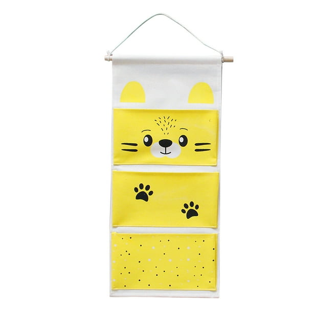Folding Pocket Bathroom Hanger Pocket Bag Wall 3 Hanging Baby Bag 3
