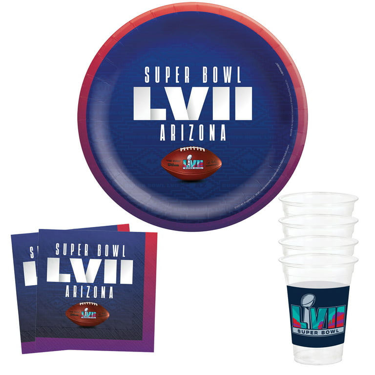 2023 Super Bowl LVII Party Supplies and Decorations