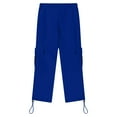 thumbnail image 4 of FAIWAD Boys Cargo Sweatpants Kids Elastic Waist Drawstring Baggy Joggers Loose Workout Athletic Pants with Pockets, 4 of 7