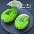 thumbnail image 6 of Blasgw Wireless Bluetooth Headphones 5.3 In Button Pops Up Design Headphones Built-in Microphone IPX4 Immersive Premium Sound Headset Suitable For Tablet Smart Phone Green, 6 of 9