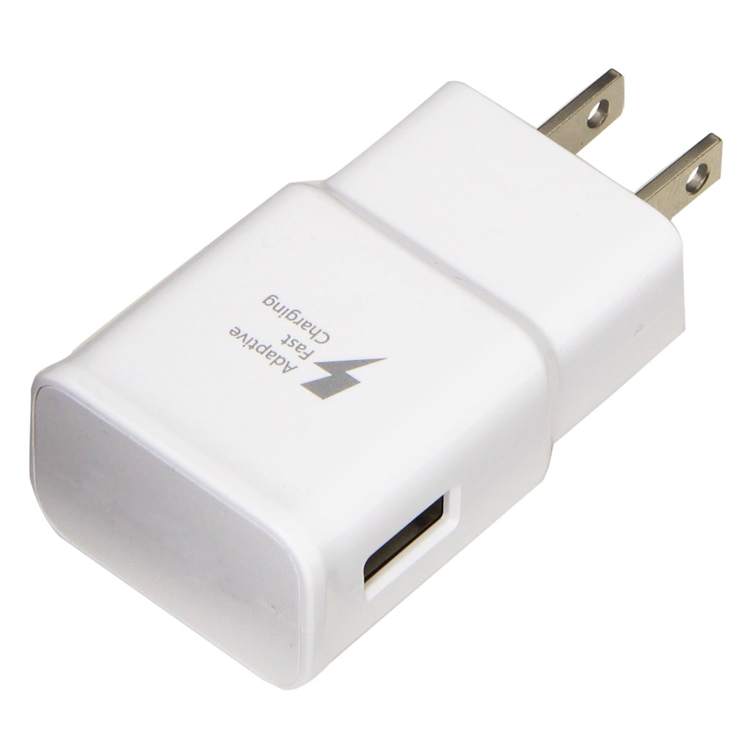 9V 2A Adaptive Fast Rapid Charging Wall Charger US Plug For Samsung Galaxy  Phones (White) 