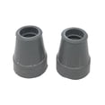 thumbnail image 2 of PCP Replacement Crutch Tips (Pair), Grey, Small, 2 of 3