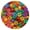 Hot Pink, variant on SUSHANG Bracelet Making Beads Beads Glitter Beads Hair Beads Craft Beads Children'S Multicolor Beads Diy Beads Bracelet Beads Craft Beads