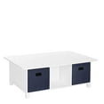 thumbnail image 1 of RiverRidge® Home 6-Cubby Storage Activity Table in White for Kids with 2-Piece Bins, 1 of 4