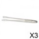thumbnail image 1 of Pinzas de cocina,Pinzas para cocinar Pinzas para barbacoa pequeñas Pinzas para bistec Abrazadera,Pinzas de cocina de acero inoxidable Pinzas para la parrilla,Pinzas Utensilios, 1 of 8