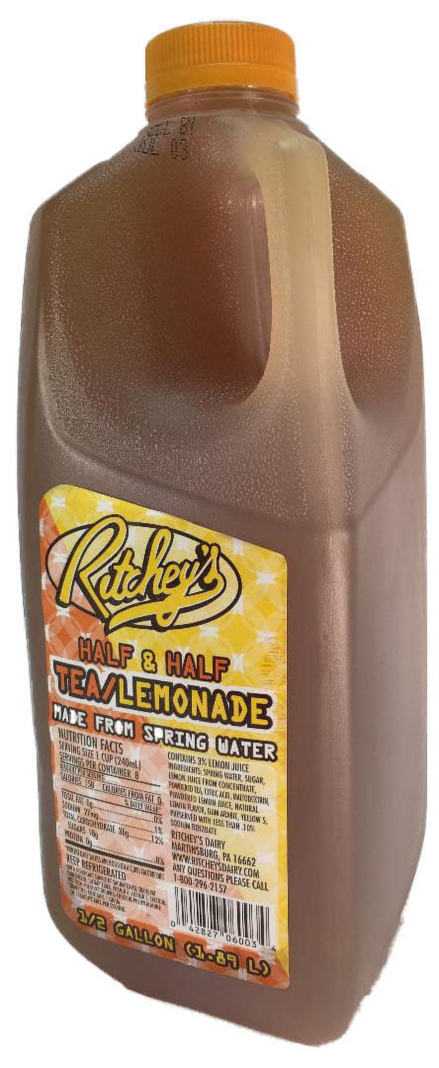 Ritchey's Half and Half Iced Tea, Half Gallon