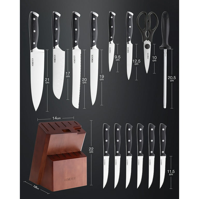 2Pcs New Youpin Huohou Cool Black Kitchen Non-Stick Knife