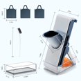 thumbnail image 5 of Kitchen Mandolin Slicer - Vegetable Chopper Food Chopper, 5 of 5