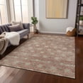 thumbnail image 6 of Addison Rugs Chantille Indoor/Outdoor Transitional Lattice Terracotta Machine Washable Rectangle Rug, 3' x 5', 6 of 8