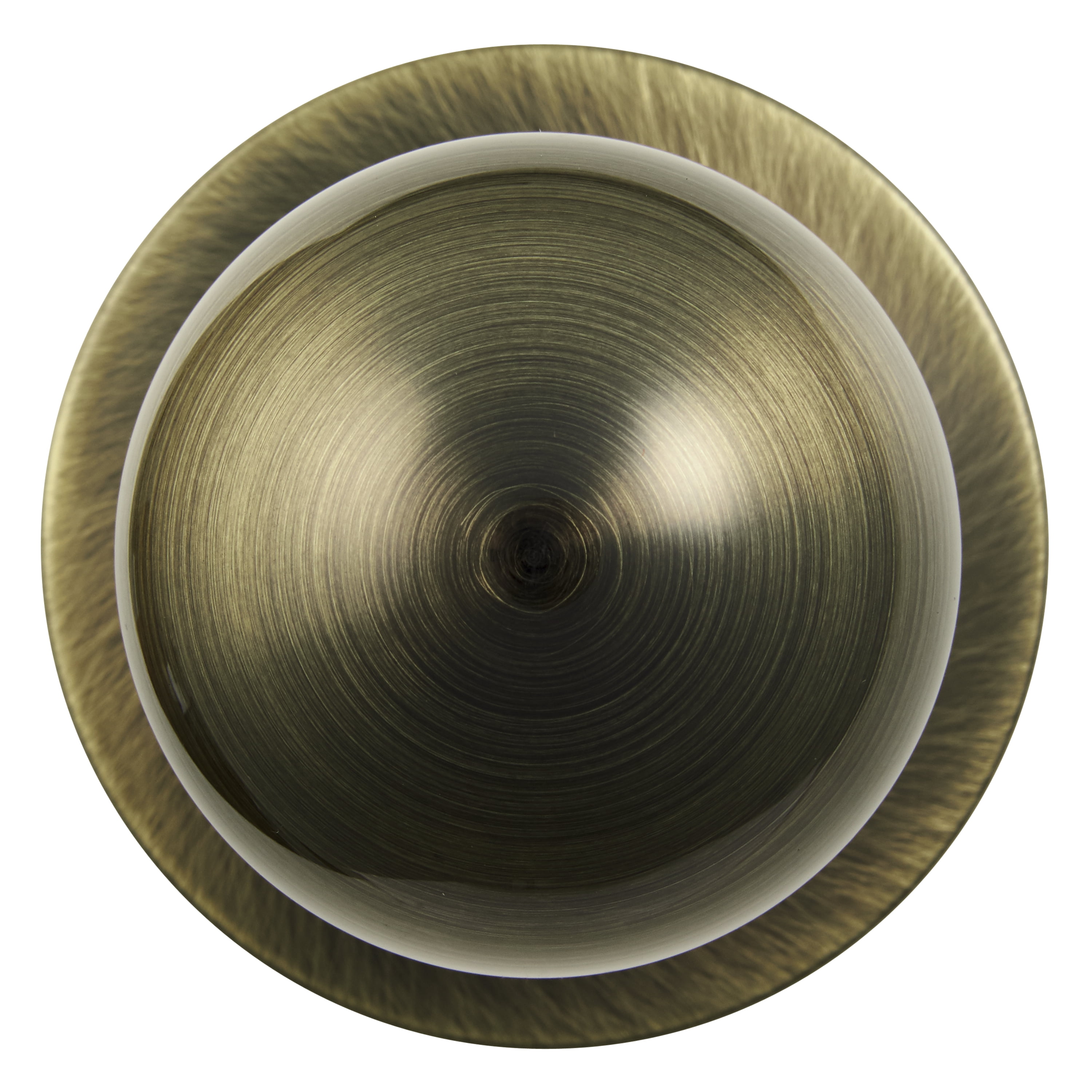 Hyper Tough Interior Non-Locking Ball Style Passage Doorknob, Antique Brass Finish