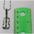 thumbnail image 3 of R.H. Jewelry Stainless Steel Violin Pendant Music Necklace, 3 of 3