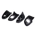 thumbnail image 3 of TopOne 4Pcs Car Wing Mirror Cover Caps Trim Kit Side Rearview Housing Trim Ring Compatible For X3 G01 X4 G02 X5 G05 X6 G06, 3 of 8