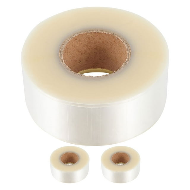 KAKOWELY 3 Rolls Library Clear Label Protector Shield Barcode Label Protectors Clear Labels