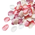 thumbnail image 2 of Pack of 200 Silk Rose Petals, Dusty Rose Blush Faux Flower Petals for Wedding Aisle, Table Scatter, Proposal, Party Confetti Bridal Shower Romantic Night Decoration, Reusable, White-Pink, 2 of 9