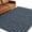Charcoal Black, Steel Blue, variant on Entryway Rug 2'x3', Sky Blue Plaid Kitchen Runner Rugs Non-Slip Carpet Mats, Farmhouse Buffalo Checkered Gingham Bedside Rugs Runners Washable Floor Carpet for Bathroom Laundry Room